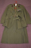 Lot 205 - A WWII First Aid Nursing Yeomanry Uniform worn...