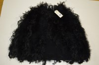 Lot 235 - A 20th Century black ostrich feather cape,...