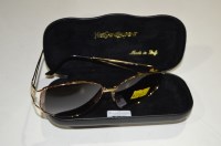 Lot 255 - A pair of Yves Saint Laurent sunglasses with...