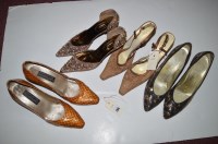 Lot 266 - Ladies evening shoes, by Russell & Bromley;...