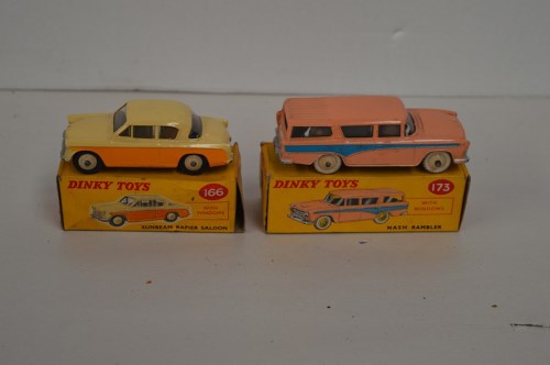 Lot 270 - Dinky Toys, to include: 173 Nash Rambler,...