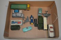 Lot 300 - Diecast model vehicles, to include: a Dinky...