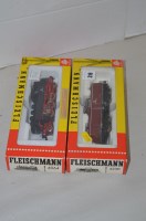 Lot 316 - Fleischmann H0-gauge locomotives, 4230 and 4064.