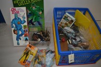 Lot 323 - A quantity of plastic figurines by Empire Toys:...