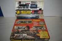 Lot 327 - A Timpo Modern Army train set, boxed; together...
