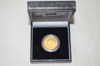Lot 356 - A Victorian gold sovereign, 1865, boxed.