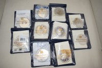 Lot 360 - A collection of ten silver 'The Golden Jubilee'...