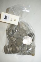 Lot 370 - British pre 1947 silver coinage, to include:...