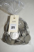 Lot 371 - British pre 1947 silver coinage, to include:...