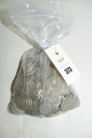 Lot 373 - British pre 1947 silver coinage, to include:...