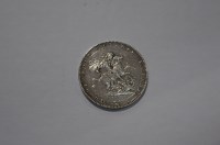 Lot 382 - A George III silver crown, 1819, LIX.