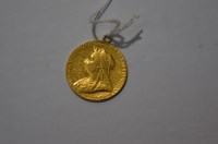 Lot 385 - A Victoria gold Diamond Jubilee medallion,...
