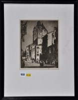 Lot 1532 - Frank Brangwyn - ''Santa Maria from the street'...