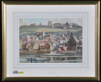 Lot 1545A - Ernest Denton - ''Low Tide, Whitby'', signed;...