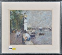 Lot 1548 - Ross Hickling - a view along the Embankment,...