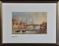 Lot 1655 - Attributed to Thomas Allom - Durham Cathedral...