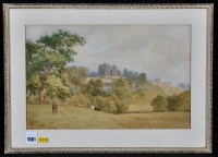 Lot 1661 - John Henry Mole - a ruined castle, possibly...