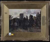 Lot 1686 - Edwin Glasgow - ''The Saxon Tower, Bywell'',...