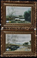 Lot 1702A - Hamilton Glass - ''The River at Humbie, East...