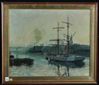 Lot 1717 - Joseph Henry Kirsop - Newcastle Quayside with...