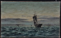 Lot 1743 - William Thomas Nichols Boyce - ships off...