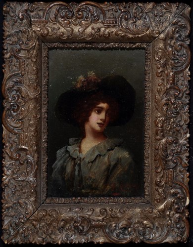 Lot 1747 - John Andrew McColvin - portrait of a young...