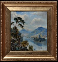 Lot 1793 - George Blackie Sticks - ''On Loch Tay'',...