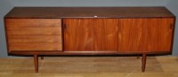 Lot 948 - A Danish teak sideboard c.1960's, fitted four...