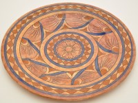 Lot 1068 - Burleigh Ware: a charger of geometric design,...