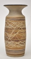 Lot 1080 - Mike W. White: a Studio pottery stoneware vase,...