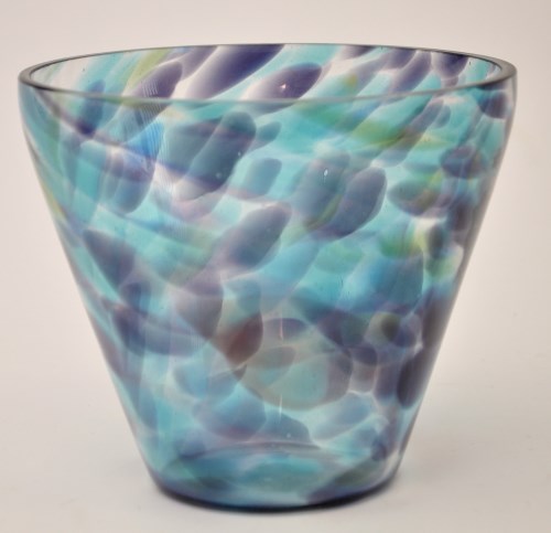Lot 1089 - Hartley Wood: a glass vase, with internal...