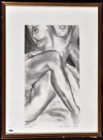 Lot 1145 - C*** Niederberger - female nude study, signed,...