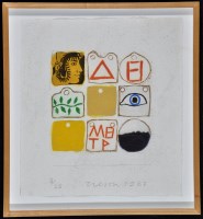 Lot 1148 - Jo Tilson - ''Demeter's Search'', signed and...