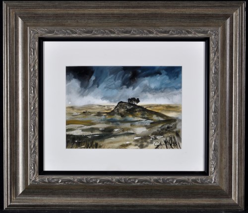 Lot 1174 - Colin Moss - a view along the Whin Sill,...