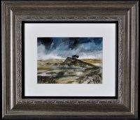 Lot 1174A - Colin Moss - a view along the Whin Sill,...