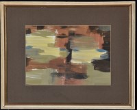 Lot 1177 - Sheila Johnston - abstract composition, signed...