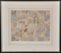 Lot 1194 - Shirley Winsley - abstract composition, signed,...