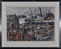 Lot 1200 - Richard Hobson - ''Smith's Docks, North...