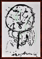 Lot 1215 - Arnold Schmidt - ''Figur'' 1986, signed and...