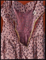 Lot 1225 - Elizabeth Rowe - ''Undone'' - a pink polkadot...