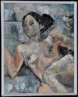 Lot 1253 - 20th Century British School - female nude...