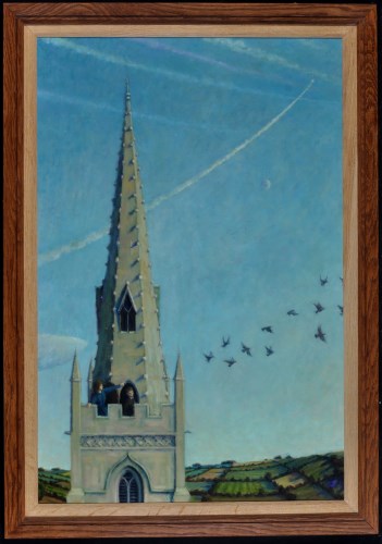 Lot 1292 - Tony Peart - ''Above Ground'', signed,...