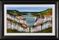 Lot 1296 - Rozamund ''Roz'' Bell - ''Fishing Village'',...