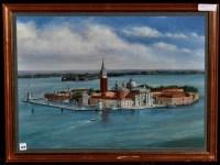 Lot 1319 - Tony Harrison - ''Isola San Giriorgio, Venice''...