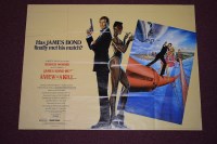 Lot 283 - 'James Bond A View To a Kill' (1985) British...