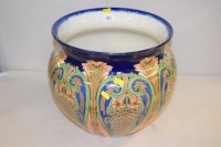 Lot 421 - A Royal Doulton jardiniere, stamped '3368' to...