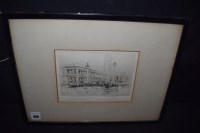 Lot 466 - An early 20th Century etching, by William...