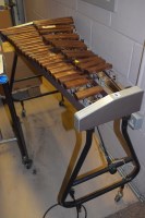 Lot 579 - A Marimba xylophone, the wooden keys made by...