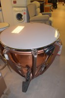 Lot 583 - A Premier TM Head Kettle drum, raised on...