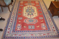 Lot 730 - A 20th Century handmade Persian rug, bird and...